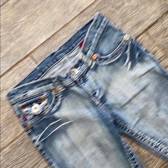 Funky czo jeans distressed size 9 boot cut - Picture 2 of 7